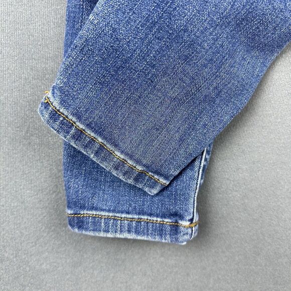 Judy Blue Jeans Womens 3 26 Medium Wash Animal Print Patch Skinny Fit Distressed - Picture 9 of 16